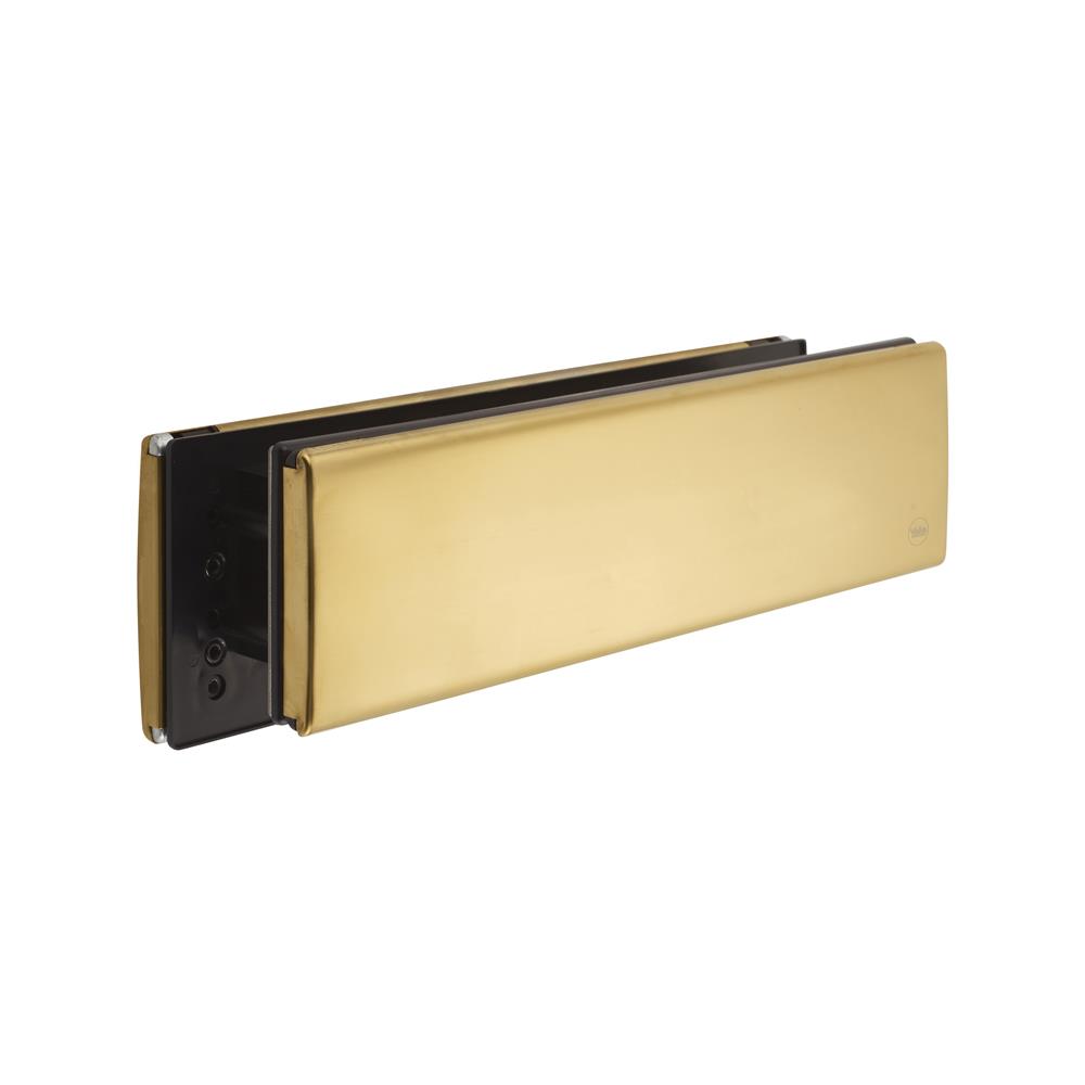Yale Postmaster Professional TS008 Slim Letter Plate - Polished Gold